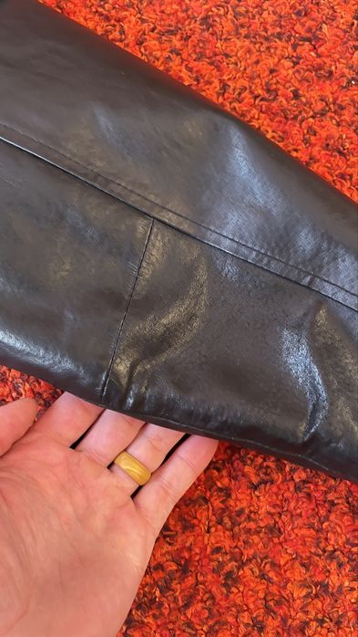 Кожана куртка мото косуха М FaF