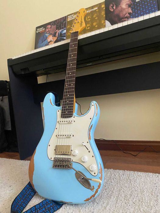 Guitarra Vintage V6 Icon HSS, Aged Gloss