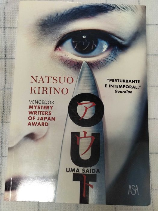 Livro "Out - Uma saída" de Natsuo Kirino