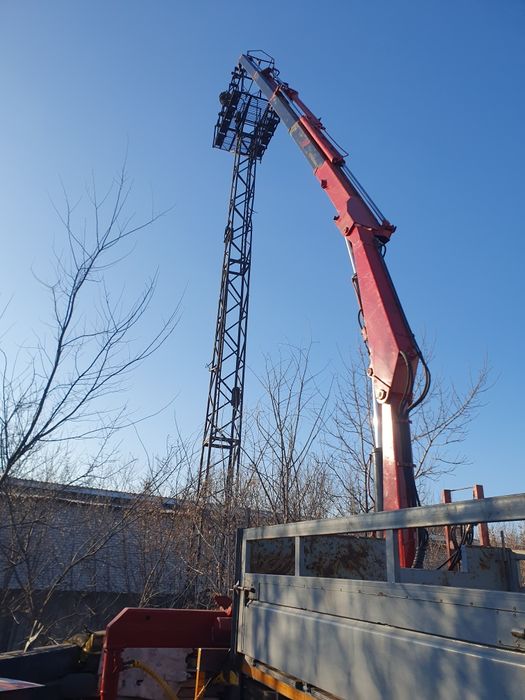 Услуги, аренда крана-манипулятора