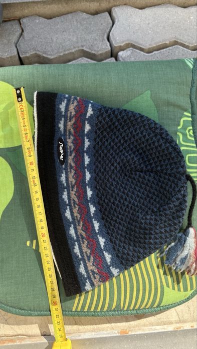 Czapka windstopper wełna