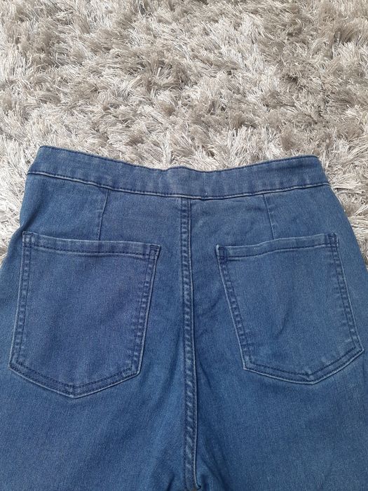 Jeansy skinny damskie z wysokim stanem Sinsay
