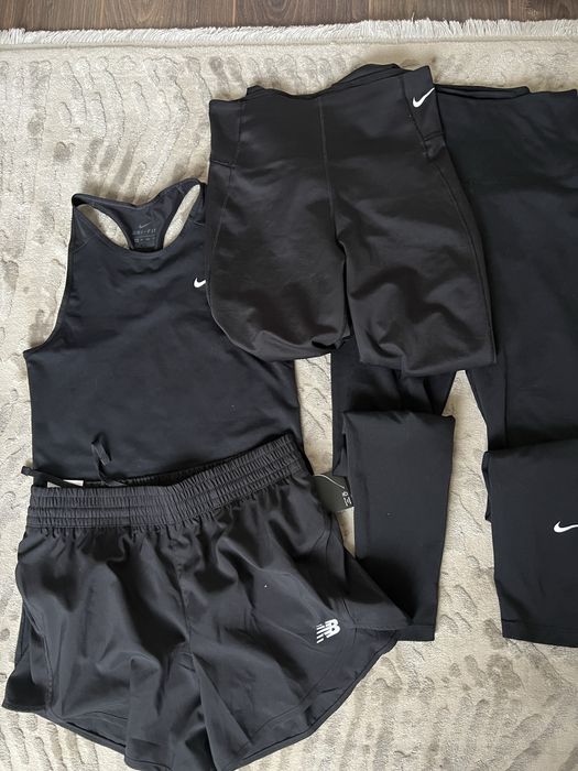 Nike легінси 2 пари, майка Nike, шорти New Balance