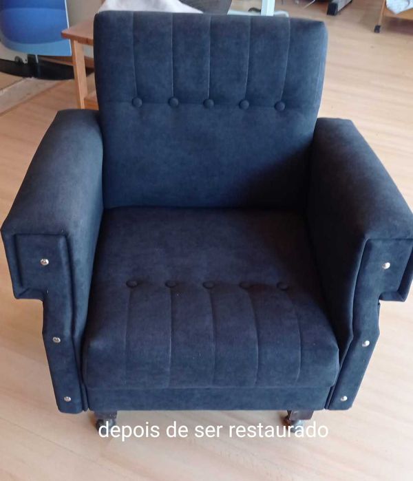 Restauramos o seu Sofá, cadeira, poltrona numa grande variedade de cores e tecidos...Fabrico próprio