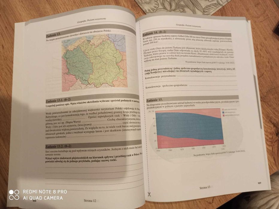 Arkusze nowa Matura Geografia zakres rozszerzony