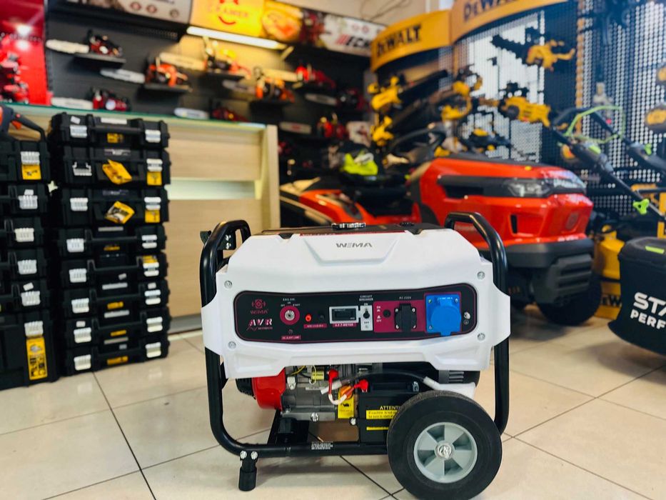 Agregat prądotwórczy WEIMA WM7000-EL. START AVR 7kW 420cm3 C. BRUTTO!
