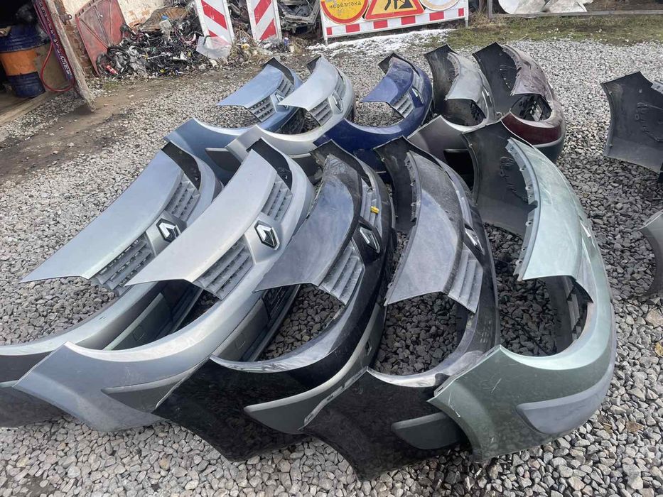 Передній Бампер Renault scenic 2 megane рено сценік меган бампери