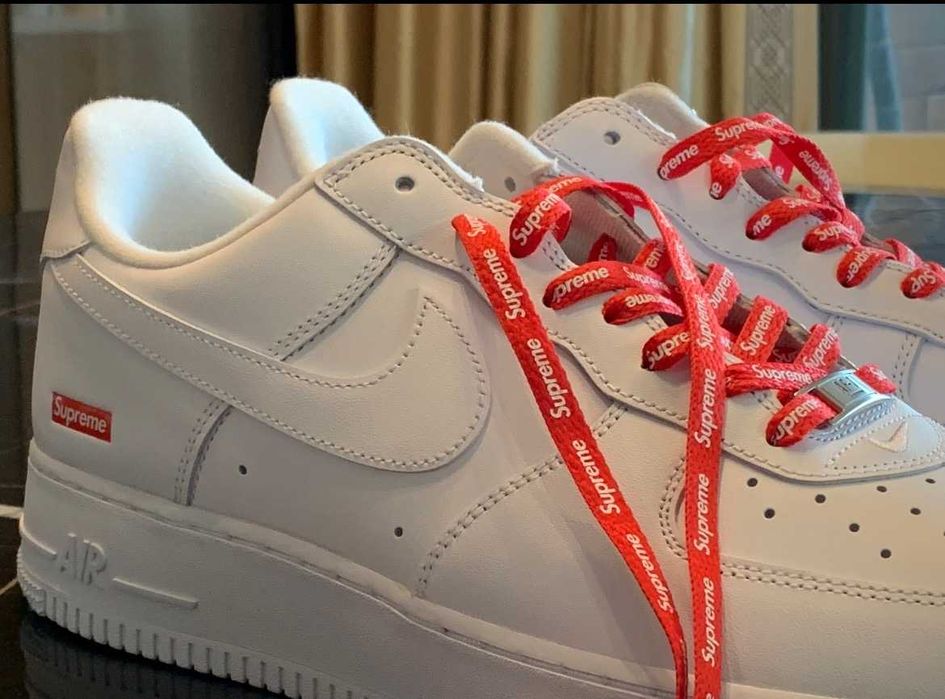 Czerwony Nike Air Force 1  45