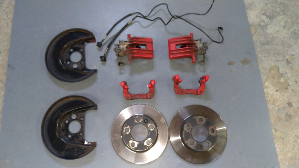 Travagem traseira Audi A3 8L