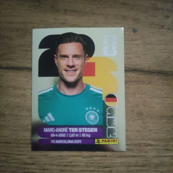 Cromo especial Alemanha 2026