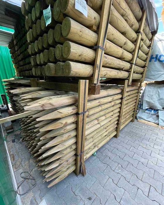 Palisada sosnowa 10cm