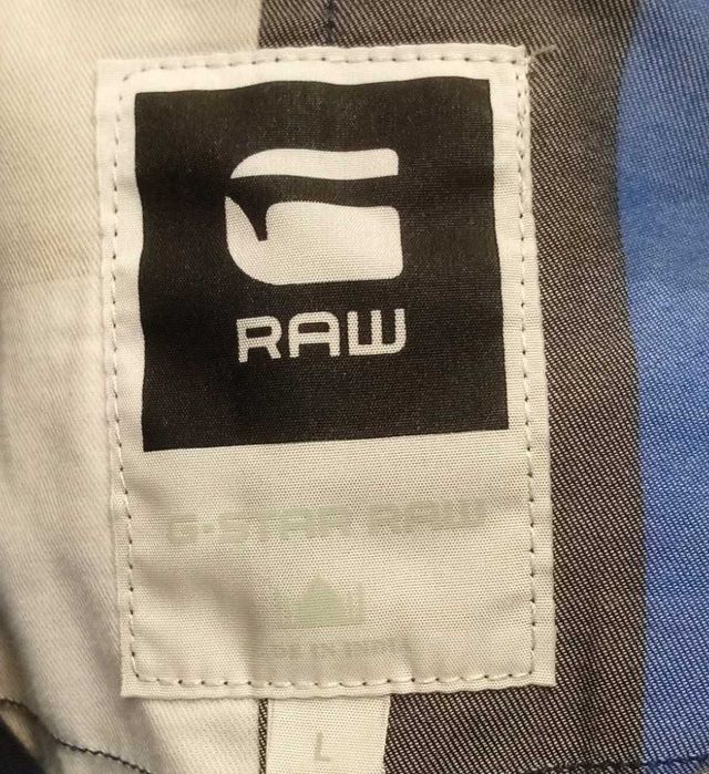 G-Star Raw Oryginalna koszula długi rękaw kratka  Roz.L