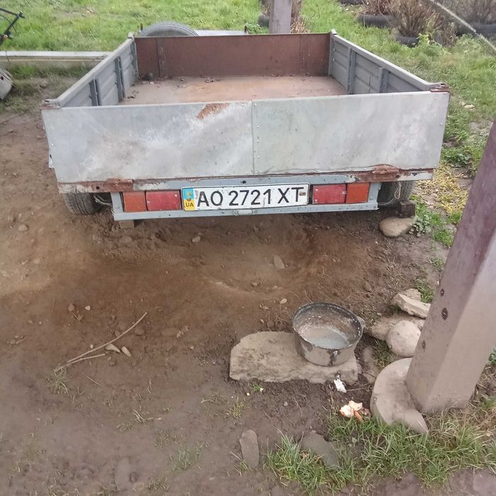 Причіп легковий на документах