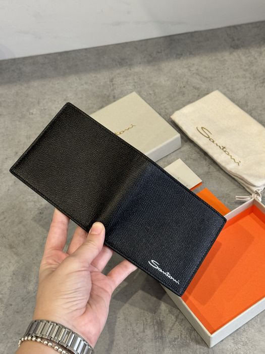 Чоловічий гаманець кошелек Santoni портмане оригінал