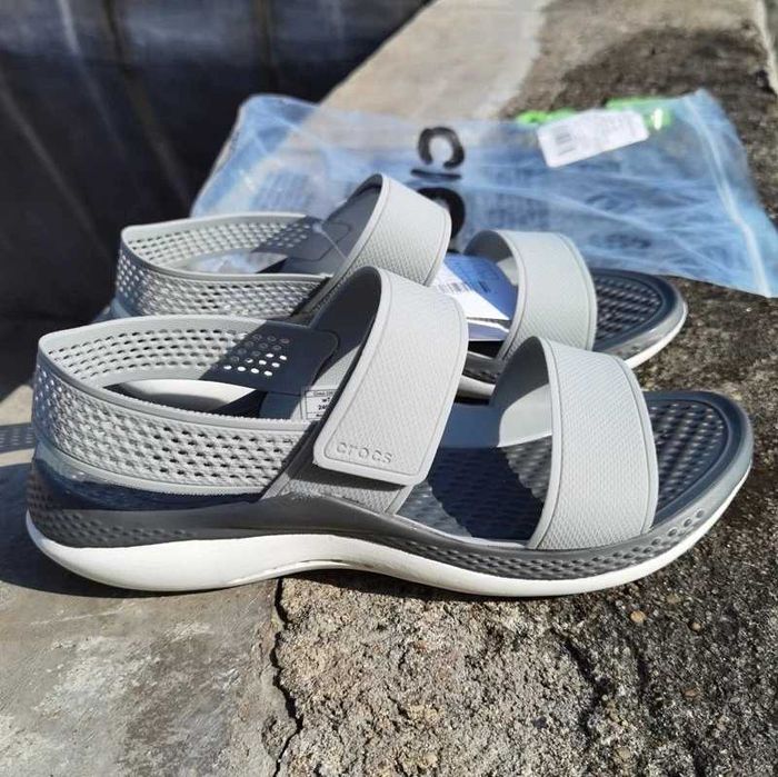 Crocs Sandal Literide 360 grey 36-39 серые оригинал