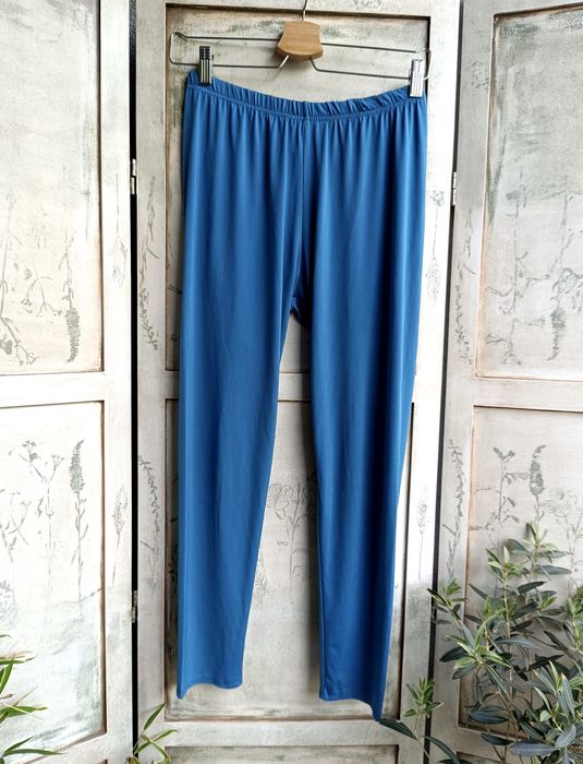 Leginsy getry talia 34,5x2 L XL '90/00s color petrol blue athleisure