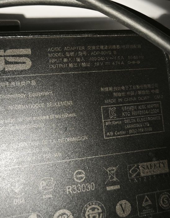 Carregador ASUS ADP-90YD B