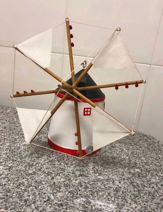 Moinho Decorativo de Cerâmica