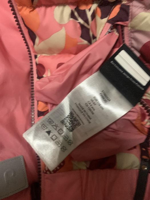 Демосезонний Пуховик двусторонний Finnoo reima рейма 116