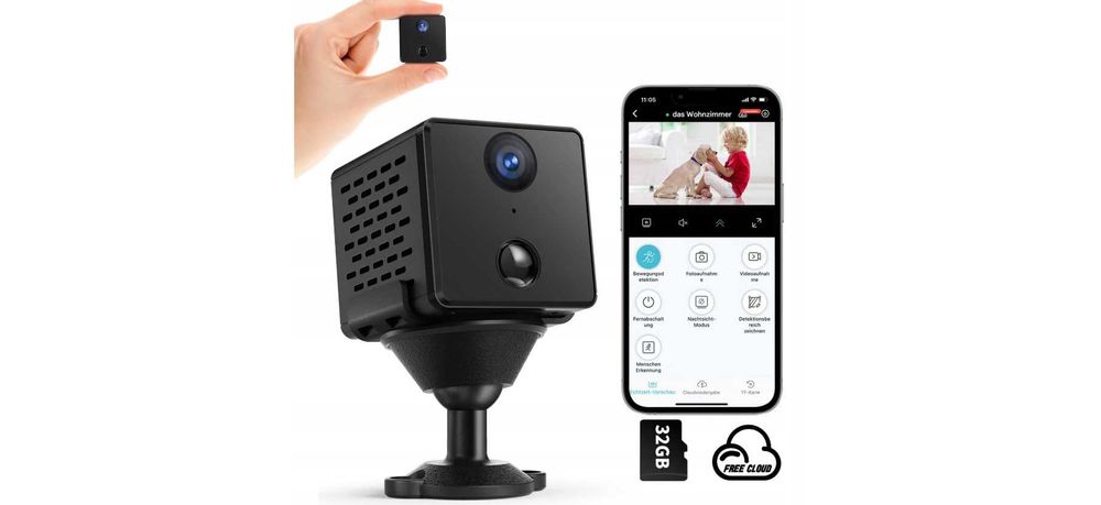 Mini kamera szpiegowska Wi-Fi 4K HD Braload CB71