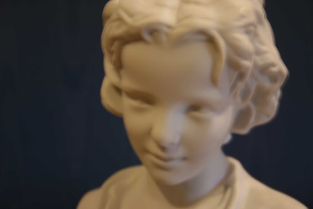 Escultura em biscuit Flor Agreste