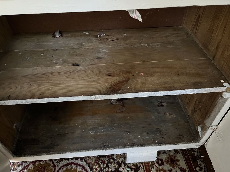 Kredens kuchenny stary byfyj lata 50 lite drewno