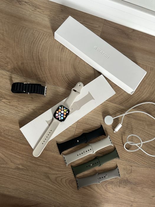 Apple watch series 7 stainless lepsza wersja stal nierdzewna lte gps