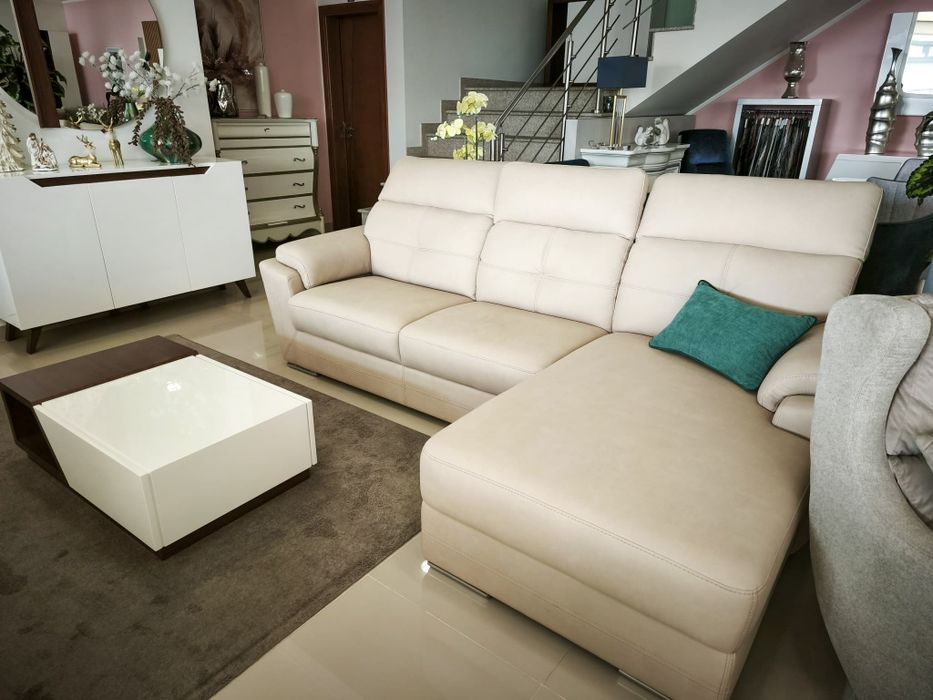 Sofá Chaise Longue NOVO de Exposição (Móveis Gomes) - Oportunidade