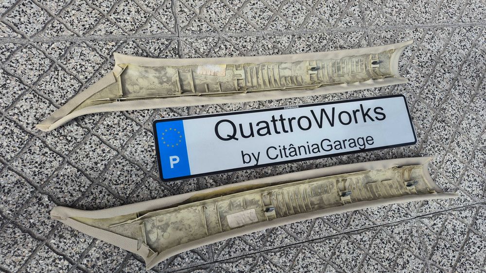 Pilares A Para-Brisas Originais Estofados de Novo Audi A4 B5 8D 1995 a 1999