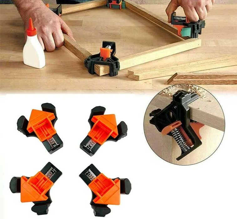 Набор угловых струбцин для деревянных рамок для мастера сборки мебели