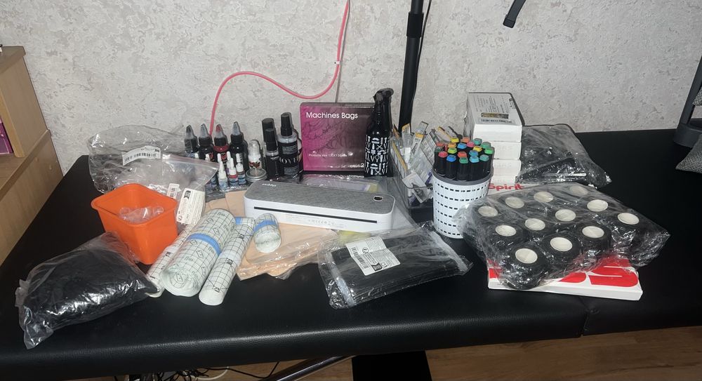 Матеріали для тату/ картриджі / фарба / загоююча плівка/ барʼєрка