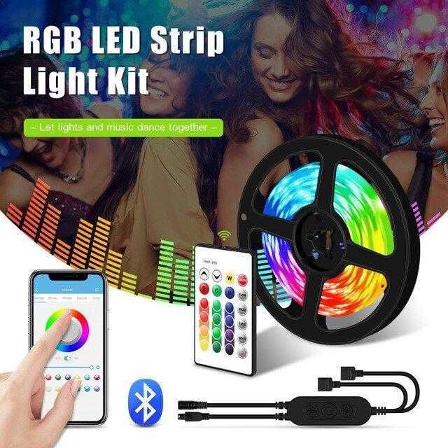 От павербанка работает! Светодиодная лента, LED стрічака с USB.