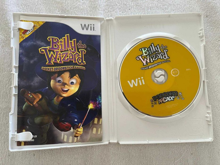 Billy the Wizard Rocket Broomstick Racing Nintendo WII