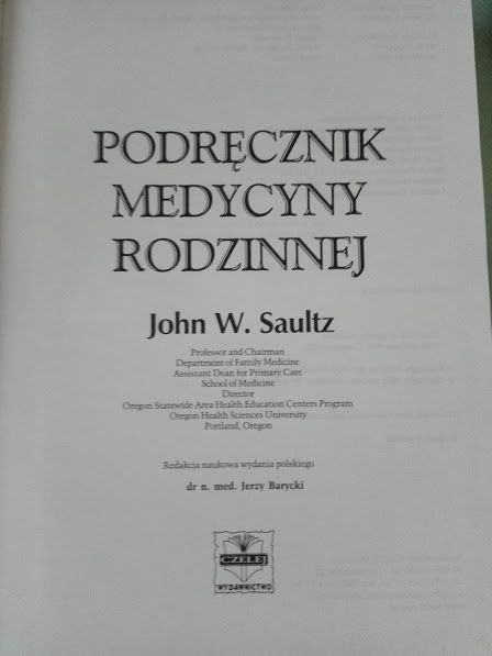 Podręcznik Medycyny Rodzinnej John W. Saultz
