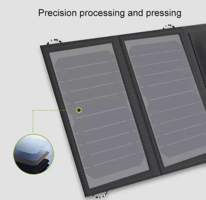 Солнечная панель Allpowers 21W EFTE 2.5A складная сонячна складна