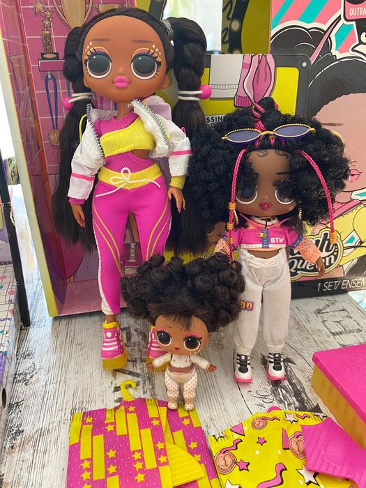 Набір ляльок, лол, омг оригінал, зі всіма речами