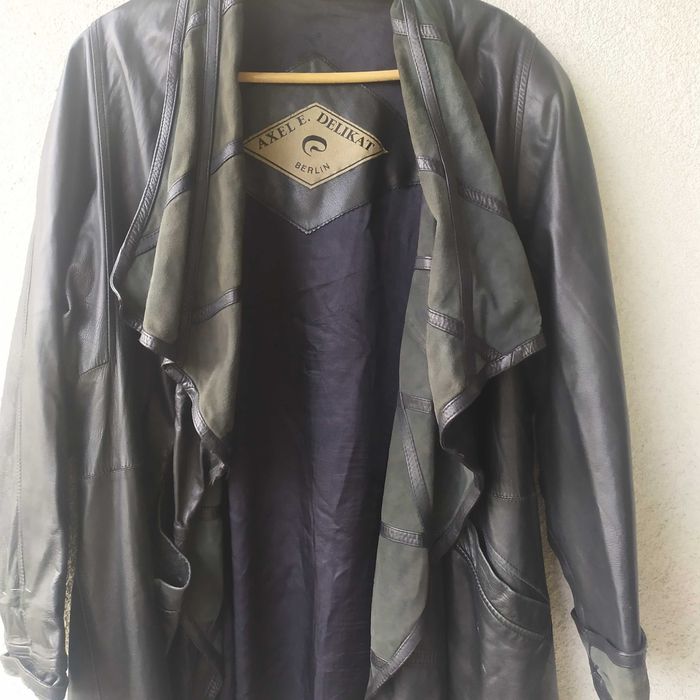 Kurtka czarna skóra 44-46