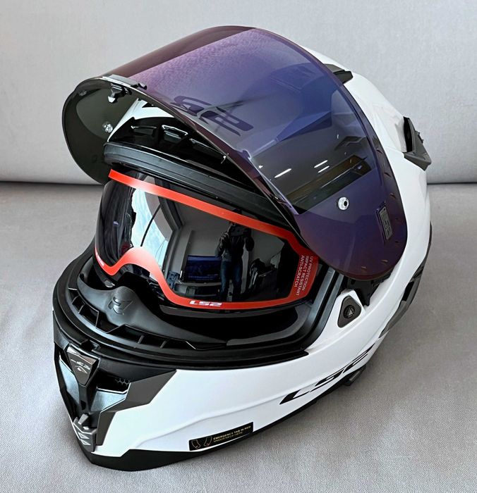 Capacete NOVO LS2 Challenger. Carbon/Kevlar. Desconto+Extras.Tm XL-XXL
