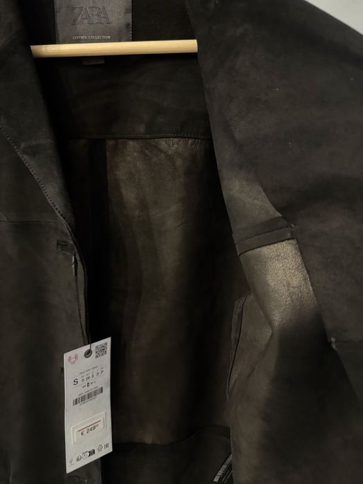 Замшевий піджак куртка Zara Limited edition