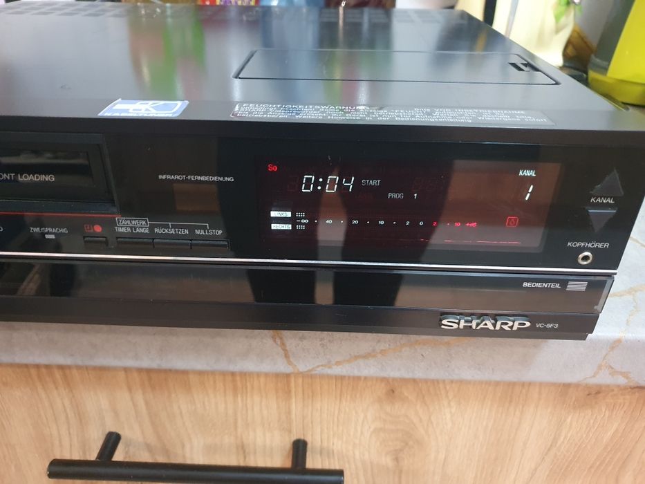 Magnetowid Sharp VC-5F3 HiFi stereo vintage