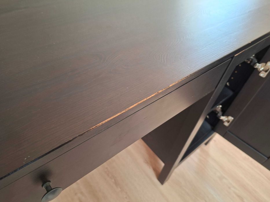 Biurko Hemnes brąz