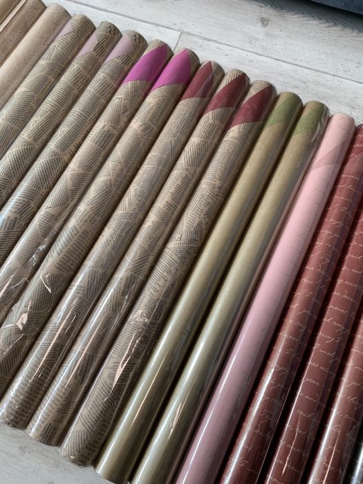 Упаковочная Бумага крафт Бумага для упаковки подарков и цветов