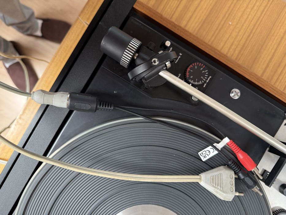 Gramofon Dual CS 40 1229 Adapter Na Winyle Vintage Audiofil Dj Retro