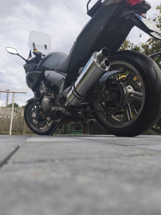 Honda cbf 1000 tłumiki Blue flame