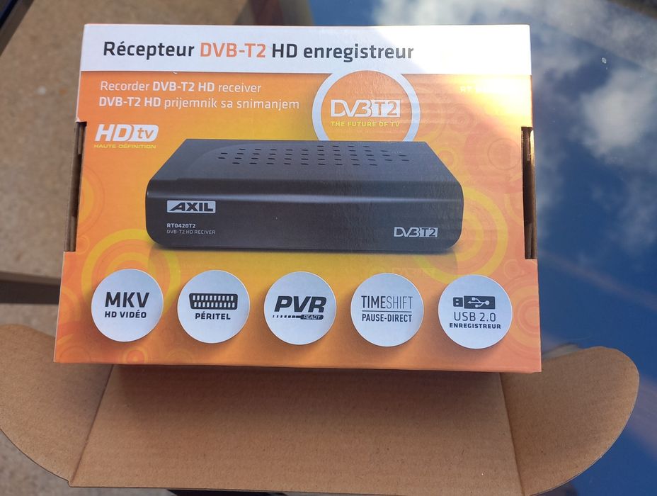 Selling DVB-T2 HD T2, AXIL TDT receiver with remote control64586334309121121