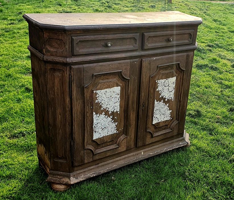 Antyk komoda Dębowa