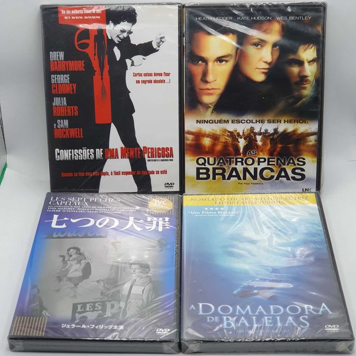 Lote 7/1 - Pack de 18 Filmes Novos e Selados em DVD - Ref.VI