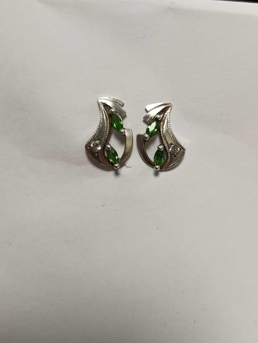 Серебряные сережки 925 пробы