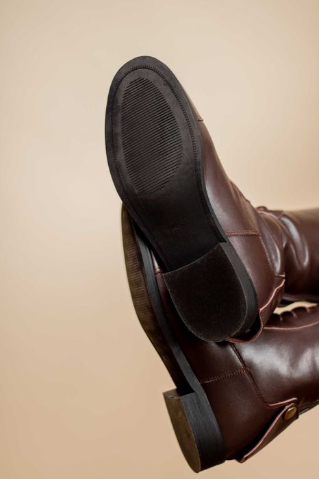 Чоботи для верхової їзди шкіряні