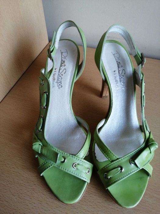 Sandały rozm. 37 (skórzane)